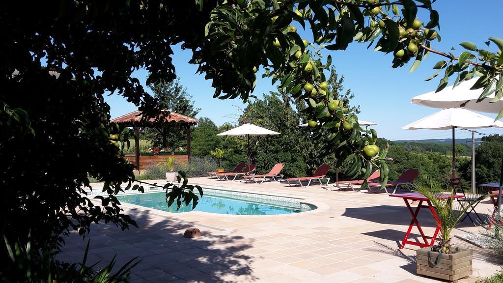 Ferme De Lagrave Hotel Coux-et-Bigaroque-Mouzens Eksteriør billede
