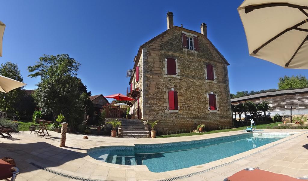 Ferme De Lagrave Hotel Coux-et-Bigaroque-Mouzens Eksteriør billede